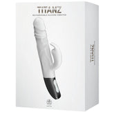 Titanz Rotating Rabbit Rechargeable Silicone Vibrator Rabbit Vibrators